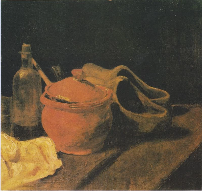183-Vincent van Gogh-Natura morta con zoccoli - Kröller-Müller Museum, Otterlo  